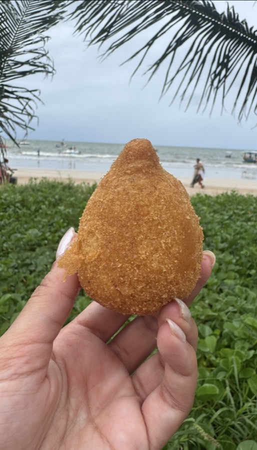 Coxinha, bocadillo típico brasileño